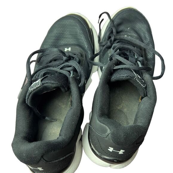 Under Armour Micro G Assert Womens Sz8 Black Mesh running shoes - Picture 6 of 8